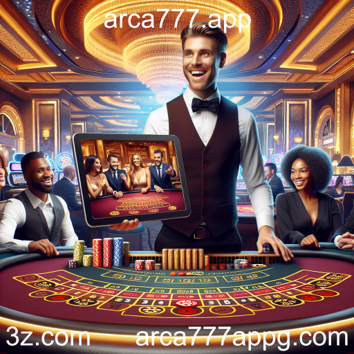 Descubra a Emoção do Casino Ao Vivo no arca777.app