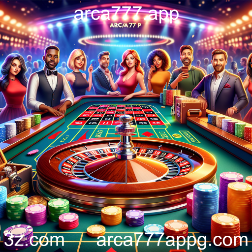 A Emoção da Roleta no arca777.app